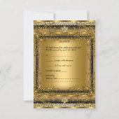 RSVP Elegant Gold Black Cream Verjaardagsfeest Juw (Achterkant)