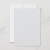 RSVP Elegant Grijs en Bord Goud Zachte Wolken (Achterkant)