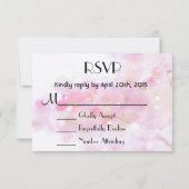 RSVP Elegant Pastel Pink Cherry Blossom (Achterkant)