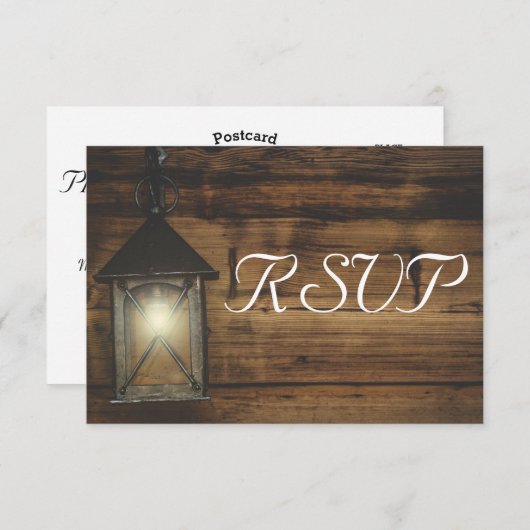 RSVP Elegant Rustic Lantern-lampjes (Voorkant / Achterkant)