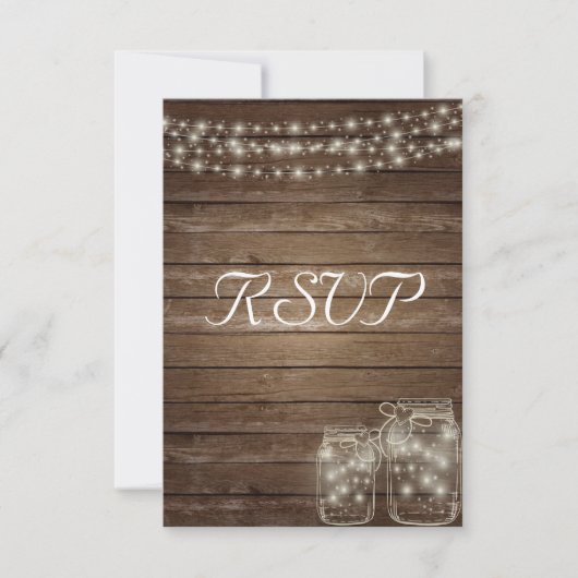 RSVP Elegant Rustic Mason Jar Lights (Voorkant)