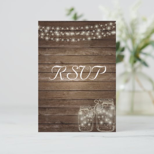 RSVP Elegant Rustic Mason Jar Lights (Staand voorkant)