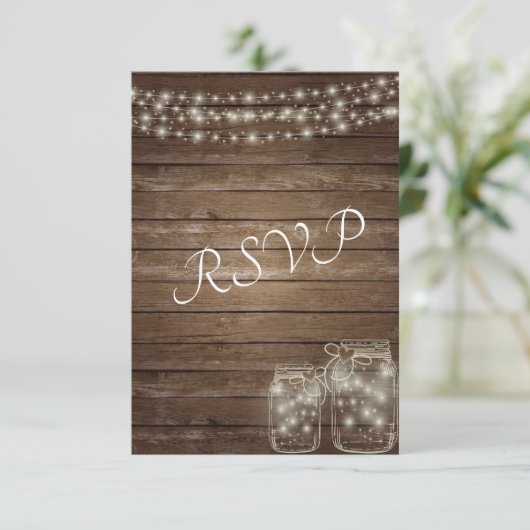 RSVP Elegant Rustic Mason Jar Lights (Staand voorkant)