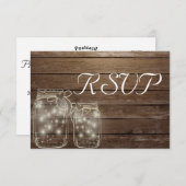 RSVP Elegant Rustic Mason Jar Lights matching (Voorkant / Achterkant)