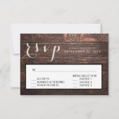 RSVP Elegant Rustic Mason Jar Lights matching Kaartje (Achterkant)