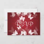 RSVP Elusive Butterflies Red (Achterkant)