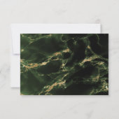 RSVP | Emerald Green Waterverf BarefootBride™ (Achterkant)