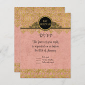 RSVP Engels herenhuis stijl art deco nouveau (Voorkant / Achterkant)