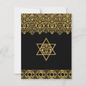 RSVP Engels Manor Zwart Goud Art Deco Nouveau (Achterkant)