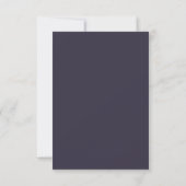 RSVP Engelse Regency stijl regencycore Elegant Kaartje (Achterkant)