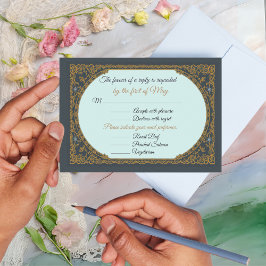 RSVP Engelse Regency stijl regencycore Elegant Kaartje