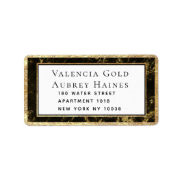 RSVP-envelop voor nachtvluchten in Graniet en Gold Etiket