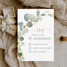 RSVP Eucalyptus Greenery Succulent Elegant