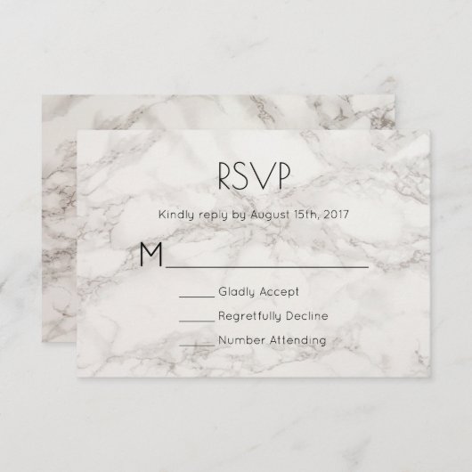 RSVP Faux Marble Alabaster Taupe Tan Abstract (Voorkant / Achterkant)