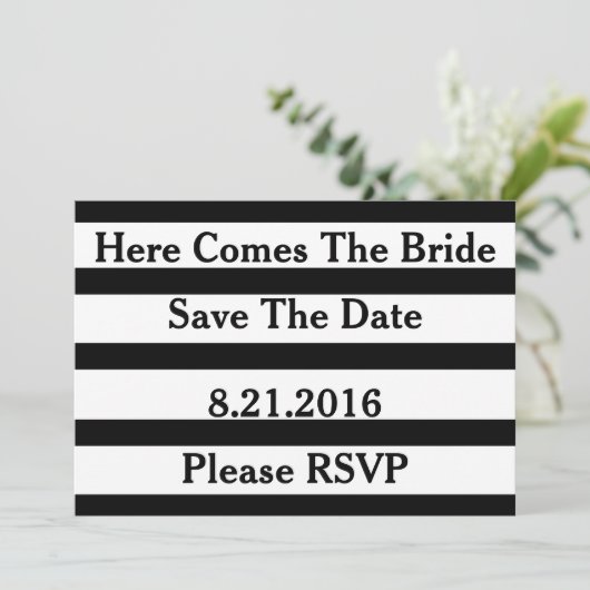 RSVP gasten en maaltijd opties Kaart (Staand voorkant)