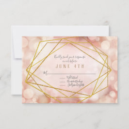 RSVP Geometrische Polygon Bokeh Twinkling Lights P Kaartje