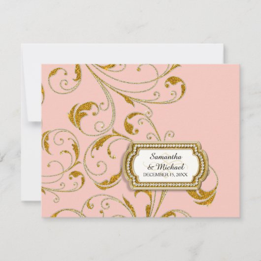 RSVP Glam Old Hollywood Regency Black Stropdas Eve (Voorkant)