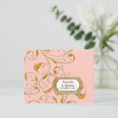 RSVP Glam Old Hollywood Regency Black Stropdas Eve (Staand voorkant)