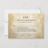 RSVP Gold Bokeh (Voorkant)