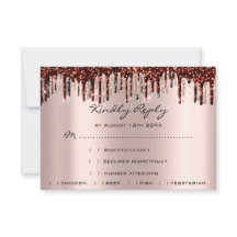 RSVP Gold Drids Burgundy Bridal Roos