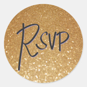 RSVP Gold Sticker