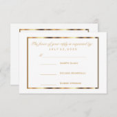 RSVP Goud en Wit (Voorkant / Achterkant)