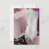 RSVP | Goud metallisch chassis in Kaart (Achterkant)