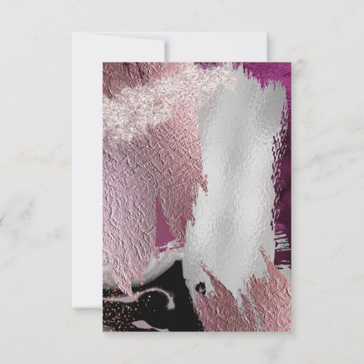 RSVP | Goud metallisch chassis in Kaart (Achterkant)