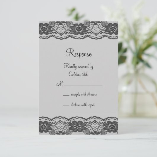 RSVP (grijs) (Delicate and Lacy) (Staand voorkant)