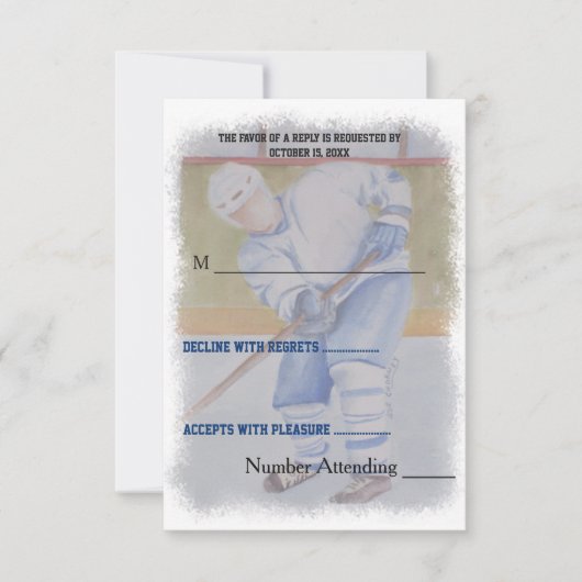 RSVP HOCKEY GATHERING KAARTJE (Voorkant)