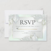 RSVP | Honingdauw Green Pearl Shimmer Kaart (Voorkant)