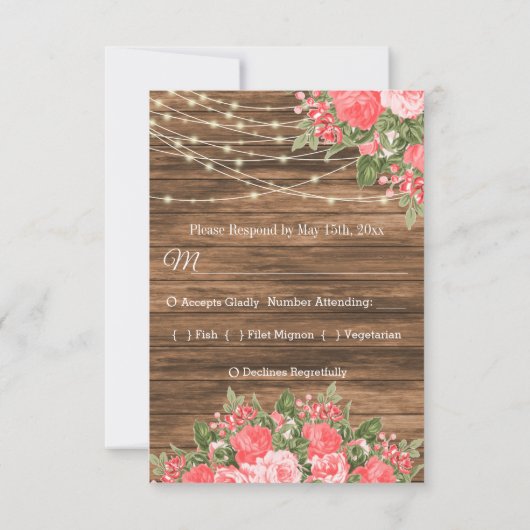 RSVP - Hout, lantaarns en koraalventilator (Achterkant)