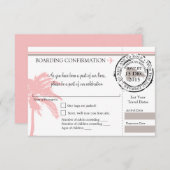 RSVP Instapass Naar Dominicaanse Republiek | Roze (Voorkant / Achterkant)