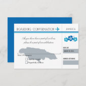 RSVP Instapass NAAR JAMAICA (Voorkant / Achterkant)