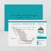 RSVP Instapass NAAR Mexico Kaart (Voorkant / Achterkant)