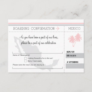RSVP Instapass NAAR MEXICO Kaart
