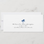 RSVP Instapass uitnodiging voor trouwfeest in Thai (Achterkant)