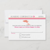 RSVP Instapkaart Naar Aruba (Voorkant)