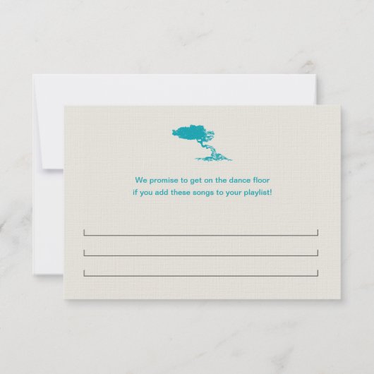 RSVP Instapkaart Naar Aruba (Achterkant)