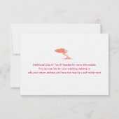 RSVP Instapkaart Naar Aruba Kaartje (Achterkant)