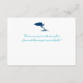 RSVP Instapkaart Naar Aruba Kaartje (Achterkant)