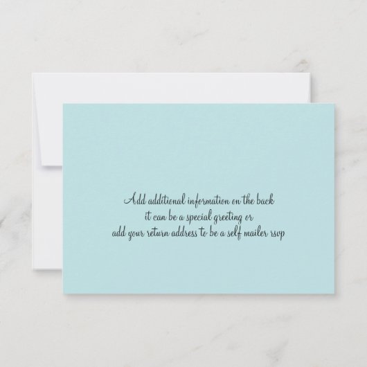 RSVP-instapkaart naar Cyprus RSVP Kaartje (Achterkant)