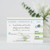 RSVP Instapkaart Naar Hawaï Kaart (Staand voorkant)