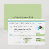 RSVP Instapkaart Naar Hawaï Kaart (Voorkant / Achterkant)