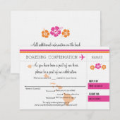 RSVP Instapkaart naar Hawaï Kaart (Voorkant / Achterkant)