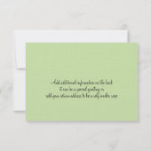 RSVP Instapkaart Naar Hawaï Kaartje (Achterkant)