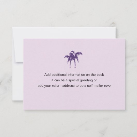 RSVP Instapkaart NAAR JAMAICA (Achterkant)