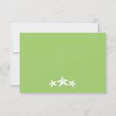 RSVP-instapkaart naar JAMAICA RSVP Kaartje (Achterkant)