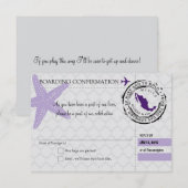 RSVP Instapkaart NAAR Mexico (Voorkant / Achterkant)