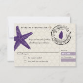 RSVP-instapkaart naar Saint Lucia Kaart (Voorkant)